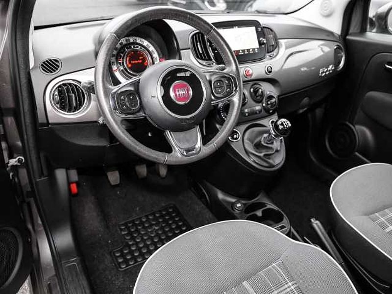 Fiat 500C Lounge 1.2 8V EU6d-T Faltdach Navi Apple CarPlay Android Auto Musikstreaming DAB