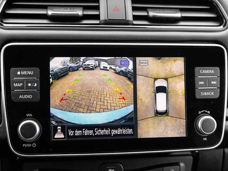 Nissan Leaf ZE1 Navi Apple CarPlay Android Auto Klimaautom DAB Ambiente Beleuchtung Keyless